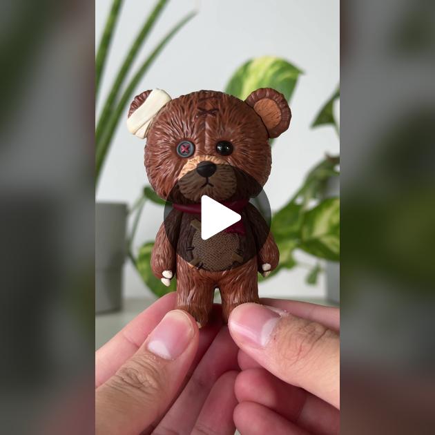 Unboxing Hirono Shelter Series Secret Stuffed Bear | TikTok Unboxing Hirono Shelter Series Secret Stuffed Bear | TikTok