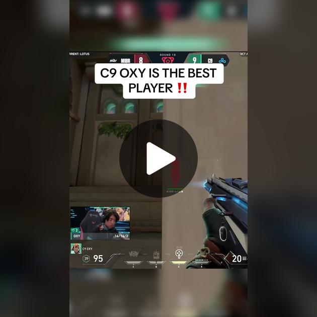 C9 Oxy Valorant Gameplay Analysis | TikTok C9 Oxy Valorant Gameplay Analysis | TikTok