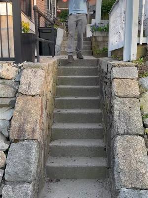 After working 12 hour days all weekend on a massive hoarder job, I could not wait to rest on minday. But the phone rang and a customer needed 3,000 lbs of bricks taken down two sets of stairs and hauled away. So I got it done. #demolition #satisfying #satisfyingclean #decluttering #wow #cleaningtransformation #hardwork #yardwork #satisfyingvideo #cleaningmotivation